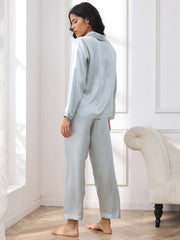Women’s Mulberry Silk Long Sleeve Pajama Set